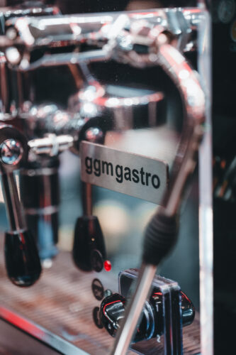 Siebträgermaschine von GGM Gastro.